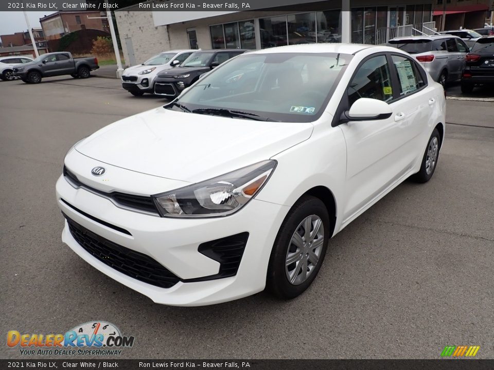 2021 Kia Rio LX Clear White / Black Photo #5