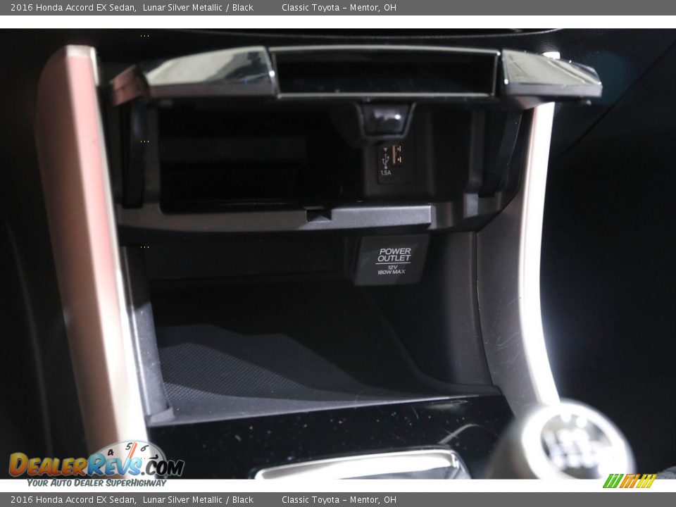 2016 Honda Accord EX Sedan Lunar Silver Metallic / Black Photo #15
