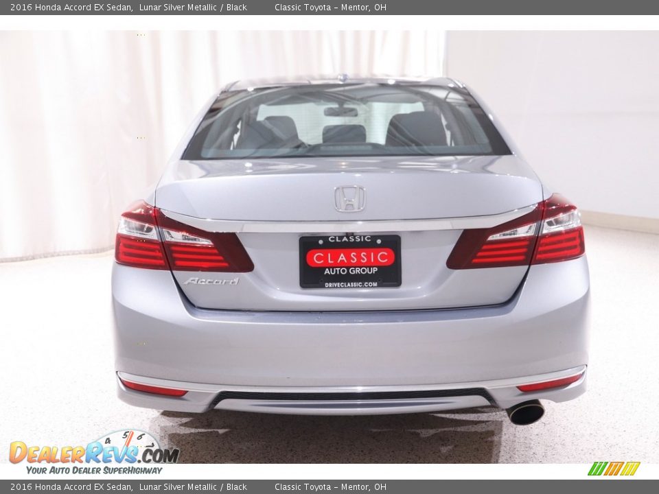 2016 Honda Accord EX Sedan Lunar Silver Metallic / Black Photo #19