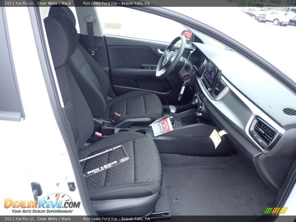 2021 Kia Rio LX Clear White / Black Photo #11