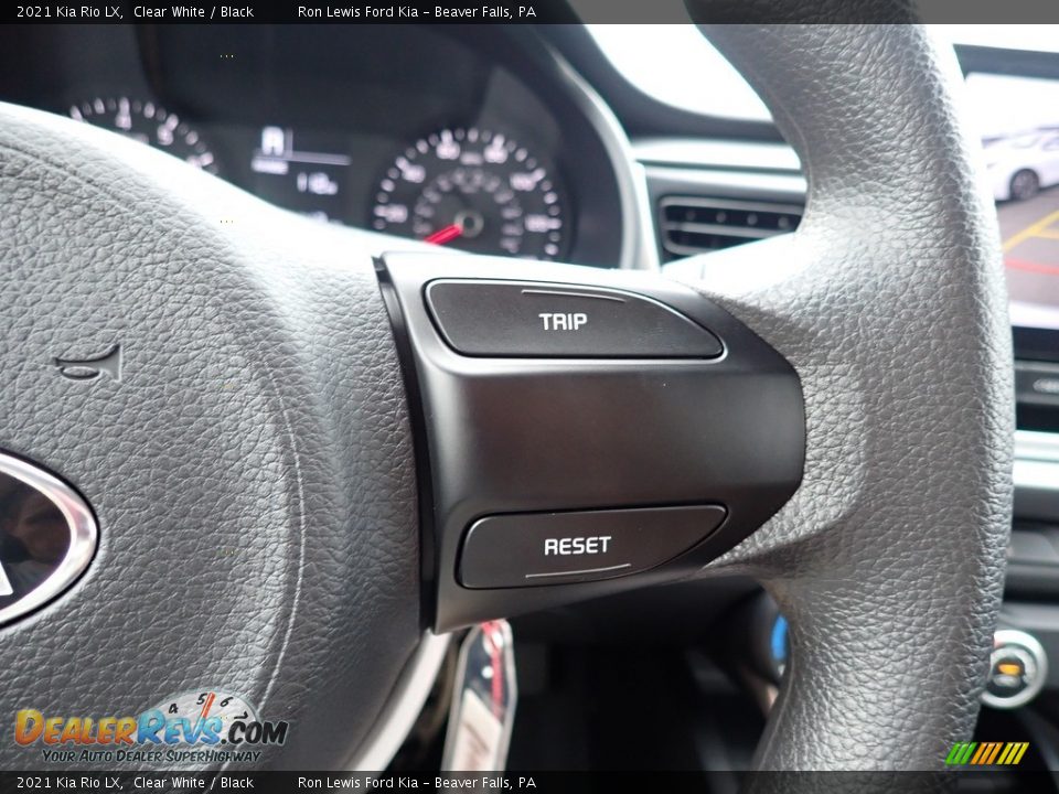 2021 Kia Rio LX Clear White / Black Photo #17