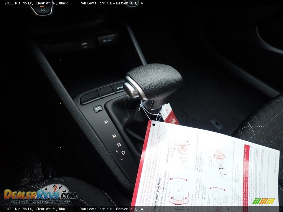 2021 Kia Rio LX Clear White / Black Photo #20