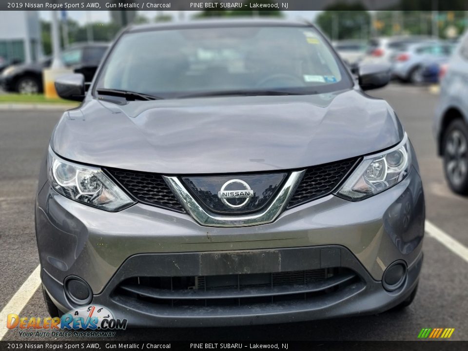 2019 Nissan Rogue Sport S AWD Gun Metallic / Charcoal Photo #2