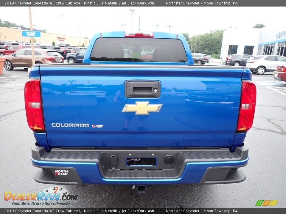 2019 Chevrolet Colorado WT Crew Cab 4x4 Kinetic Blue Metallic / Jet Black/Dark Ash Photo #6