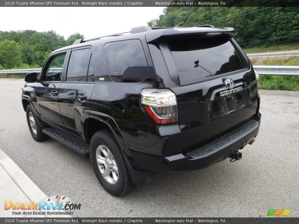 2019 Toyota 4Runner SR5 Premium 4x4 Midnight Black metallic / Graphite Photo #13