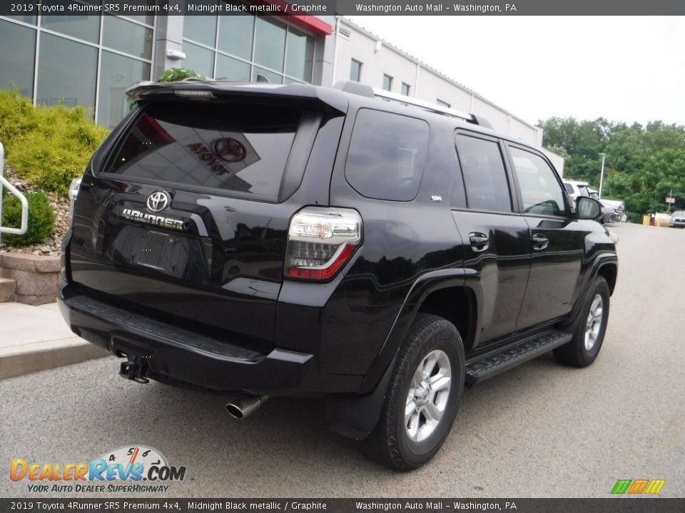 2019 Toyota 4Runner SR5 Premium 4x4 Midnight Black metallic / Graphite Photo #15