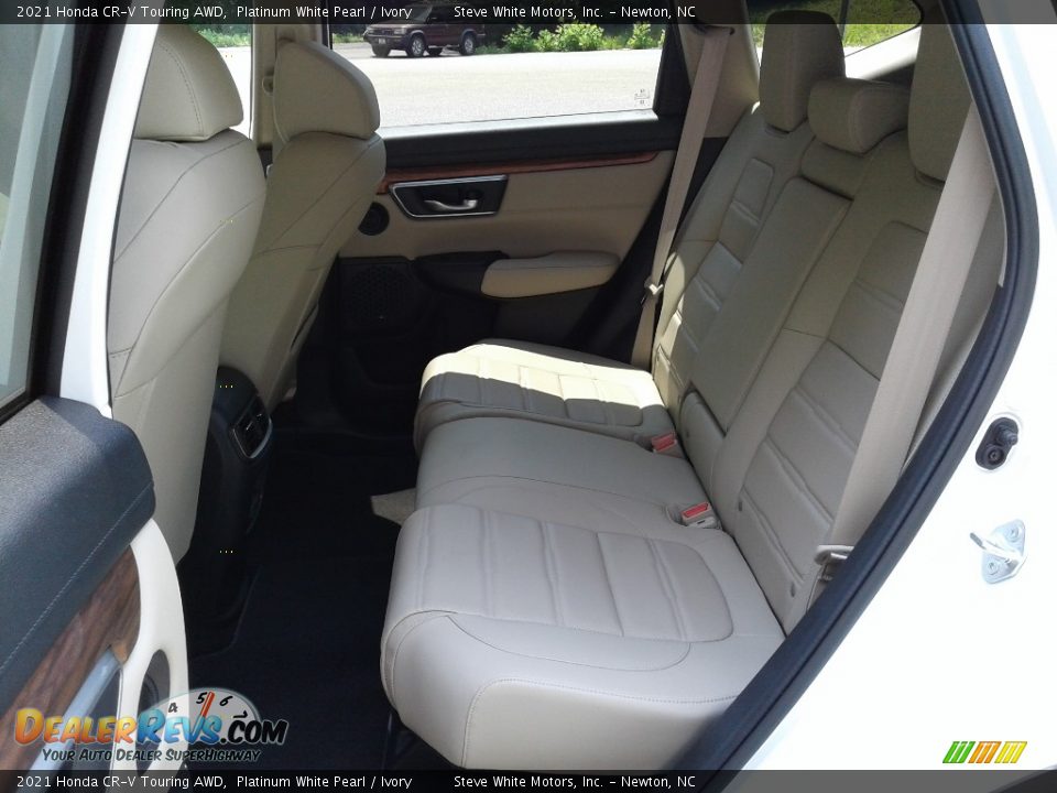 Rear Seat of 2021 Honda CR-V Touring AWD Photo #13