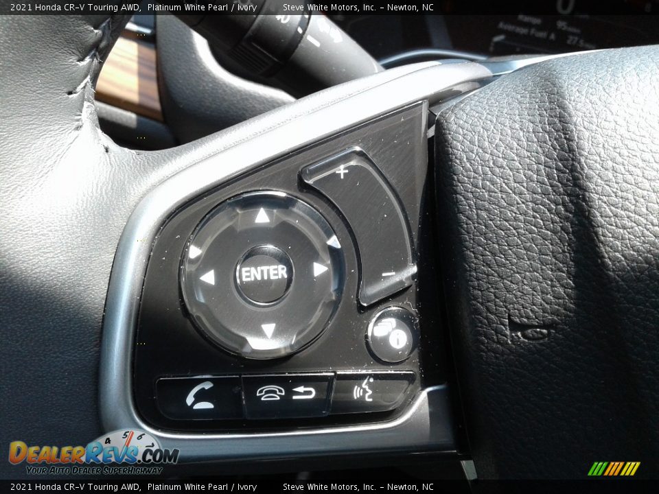2021 Honda CR-V Touring AWD Steering Wheel Photo #18