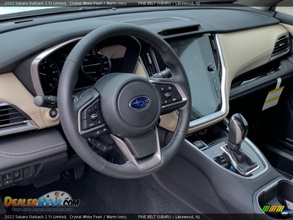 2022 Subaru Outback 2.5i Limited Steering Wheel Photo #13