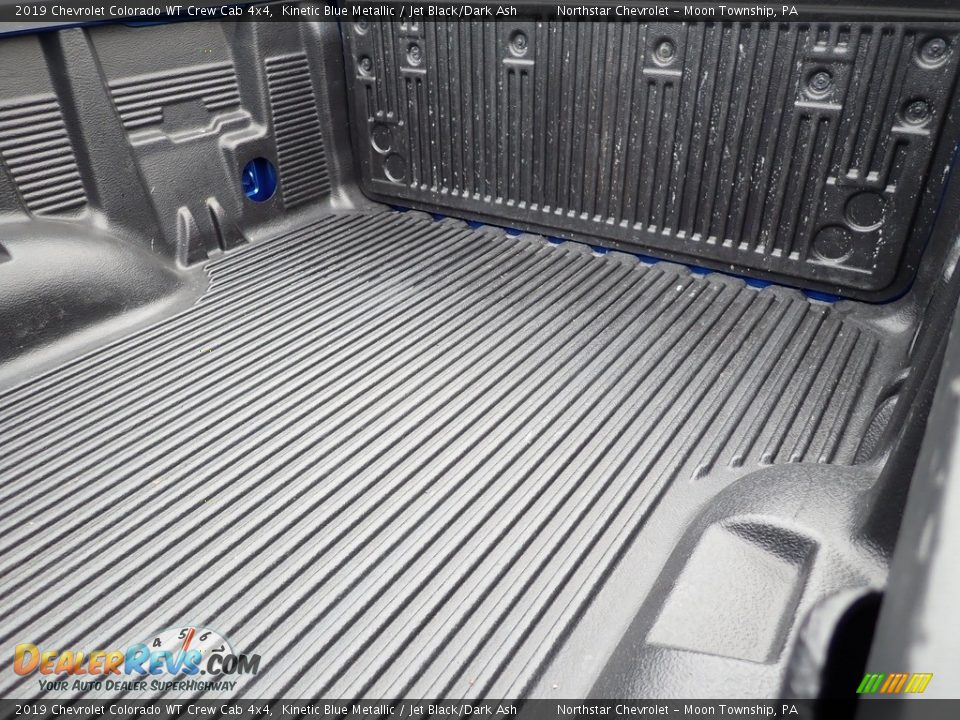 2019 Chevrolet Colorado WT Crew Cab 4x4 Kinetic Blue Metallic / Jet Black/Dark Ash Photo #19