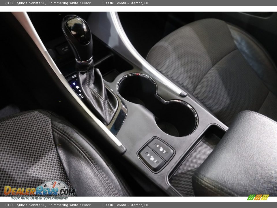 2013 Hyundai Sonata SE Shimmering White / Black Photo #12