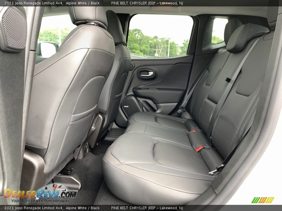 Rear Seat of 2021 Jeep Renegade Limited 4x4 Photo #9