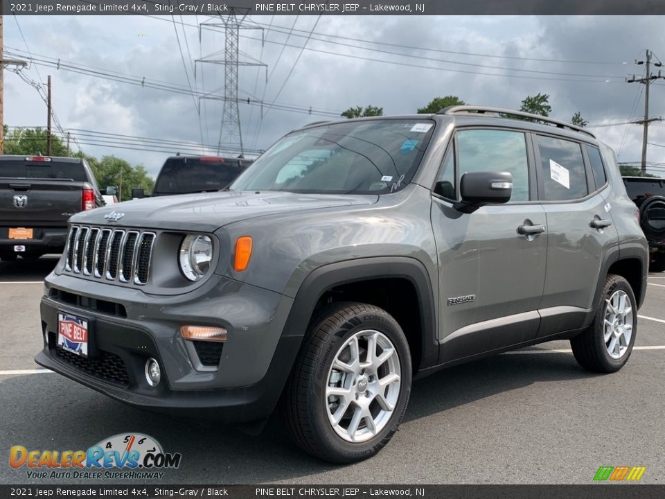 2021 Jeep Renegade Limited 4x4 Sting-Gray / Black Photo #1