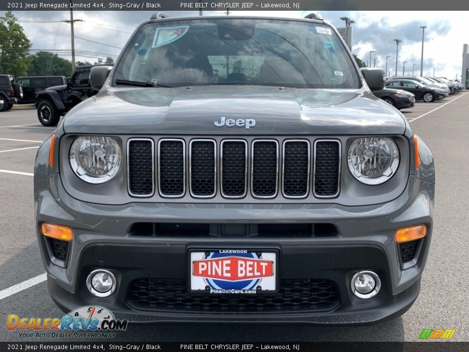 2021 Jeep Renegade Limited 4x4 Sting-Gray / Black Photo #3