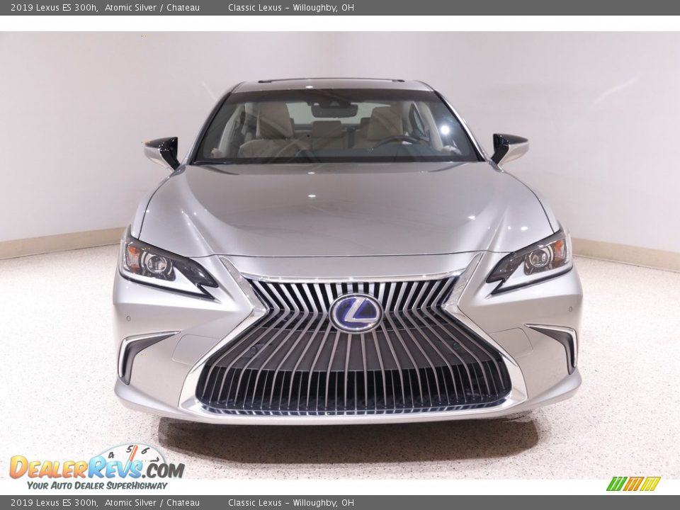 2019 Lexus ES 300h Atomic Silver / Chateau Photo #2