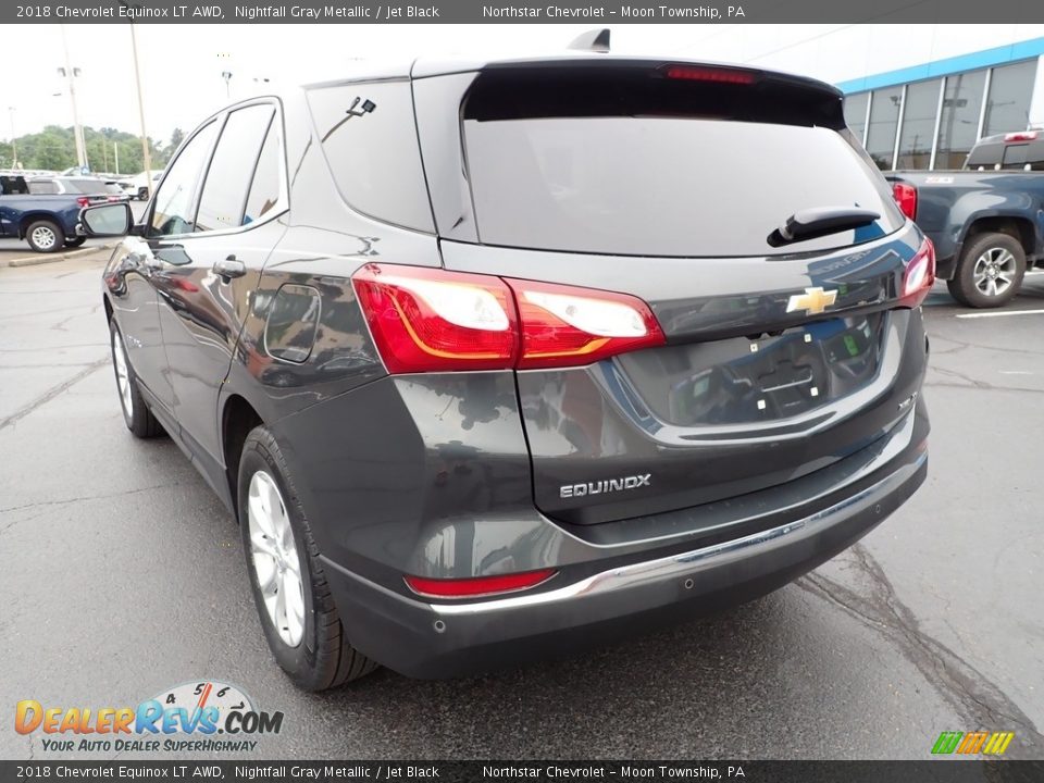 2018 Chevrolet Equinox LT AWD Nightfall Gray Metallic / Jet Black Photo #5