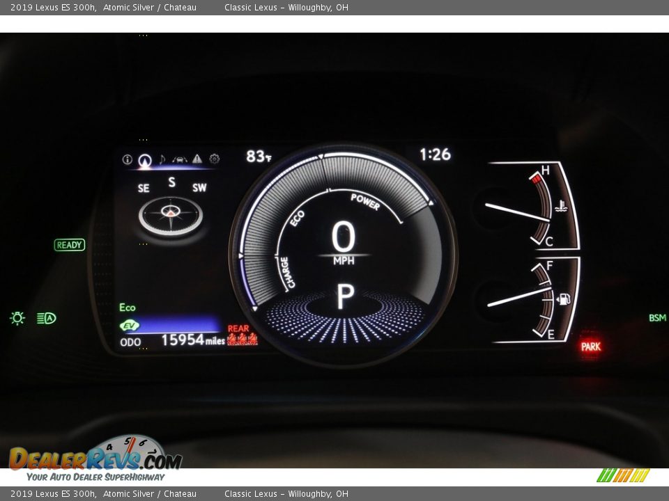 2019 Lexus ES 300h Gauges Photo #10