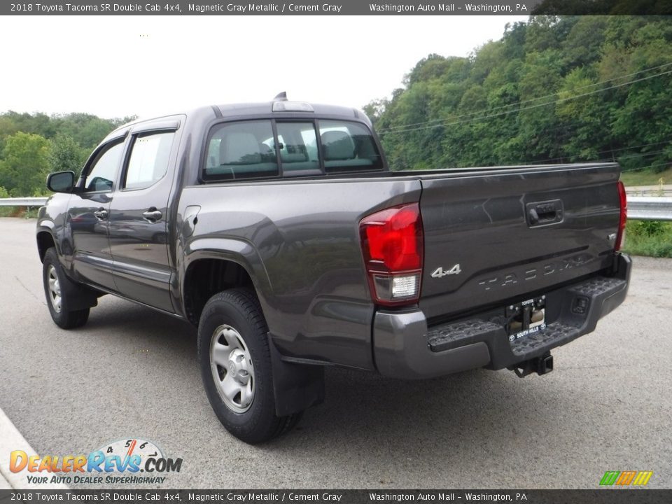 2018 Toyota Tacoma SR Double Cab 4x4 Magnetic Gray Metallic / Cement Gray Photo #15