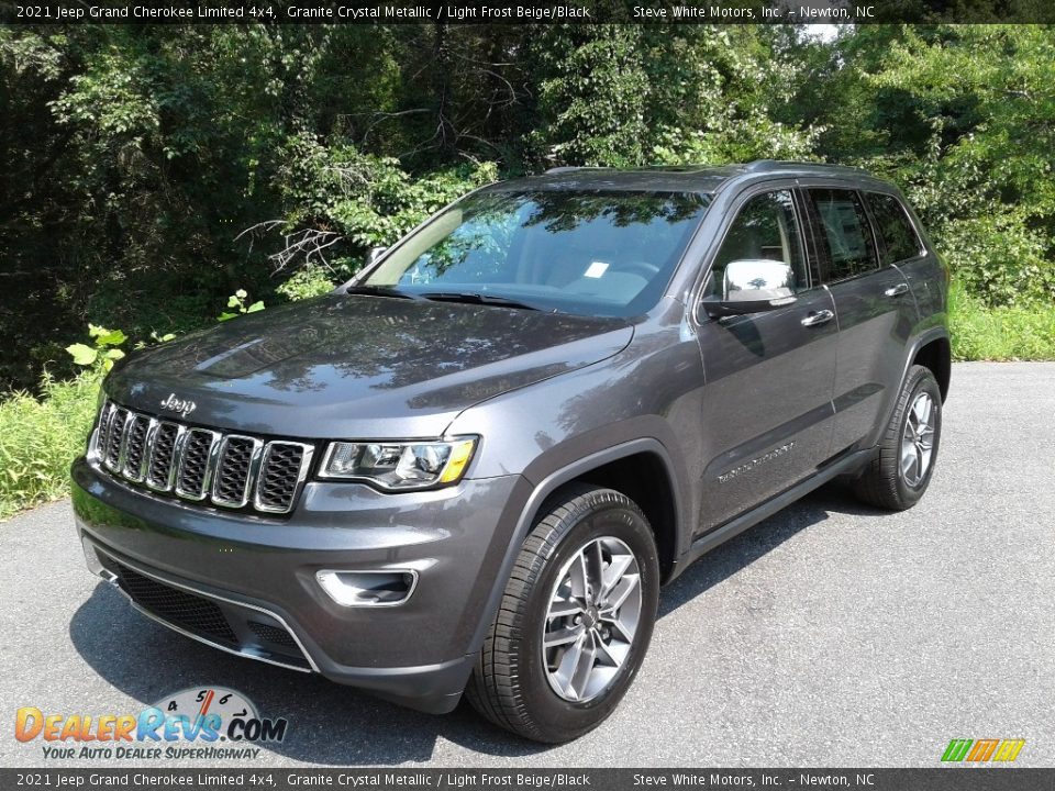 2021 Jeep Grand Cherokee Limited 4x4 Granite Crystal Metallic / Light Frost Beige/Black Photo #2