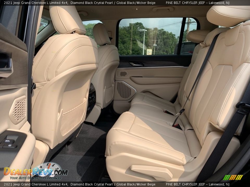 Rear Seat of 2021 Jeep Grand Cherokee L Limited 4x4 Photo #9