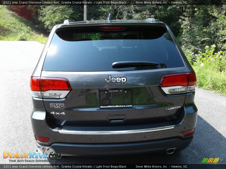 2021 Jeep Grand Cherokee Limited 4x4 Granite Crystal Metallic / Light Frost Beige/Black Photo #7