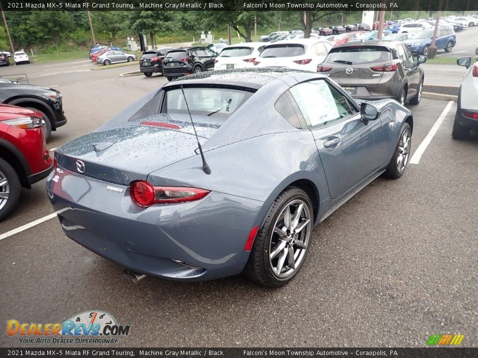 2021 Mazda MX-5 Miata RF Grand Touring Machine Gray Metallic / Black Photo #2