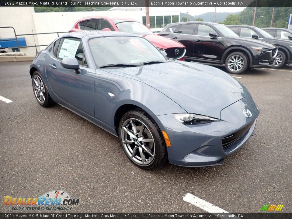 Front 3/4 View of 2021 Mazda MX-5 Miata RF Grand Touring Photo #3