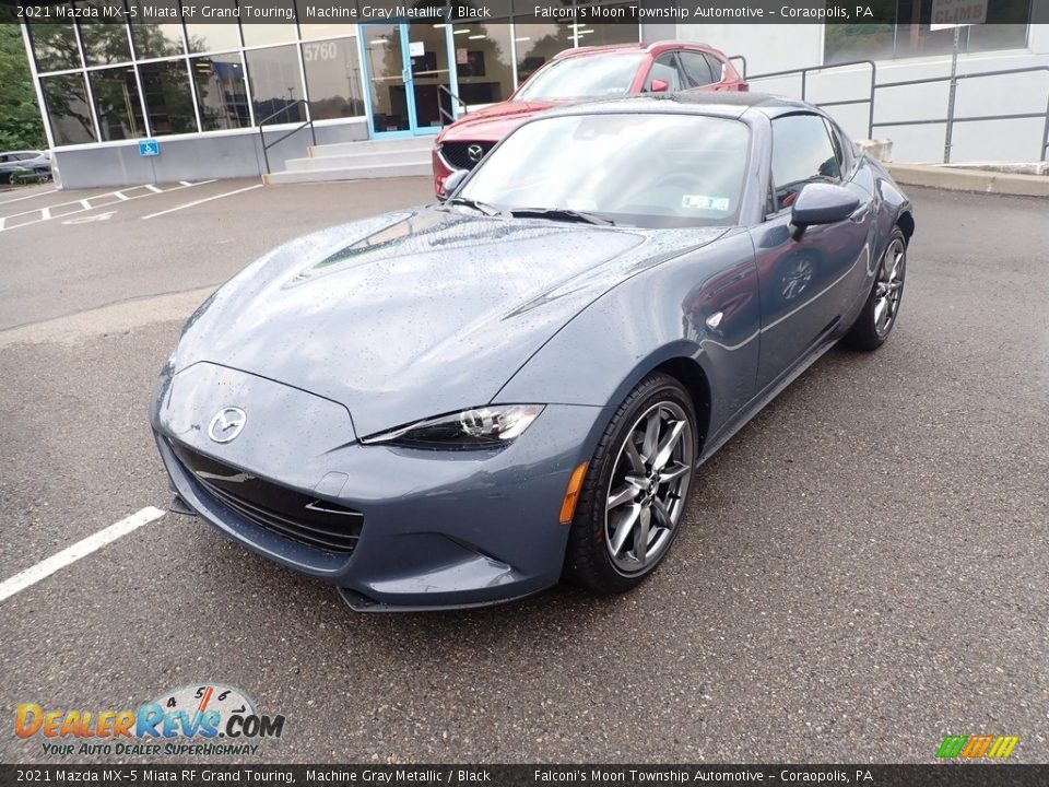 Machine Gray Metallic 2021 Mazda MX-5 Miata RF Grand Touring Photo #5