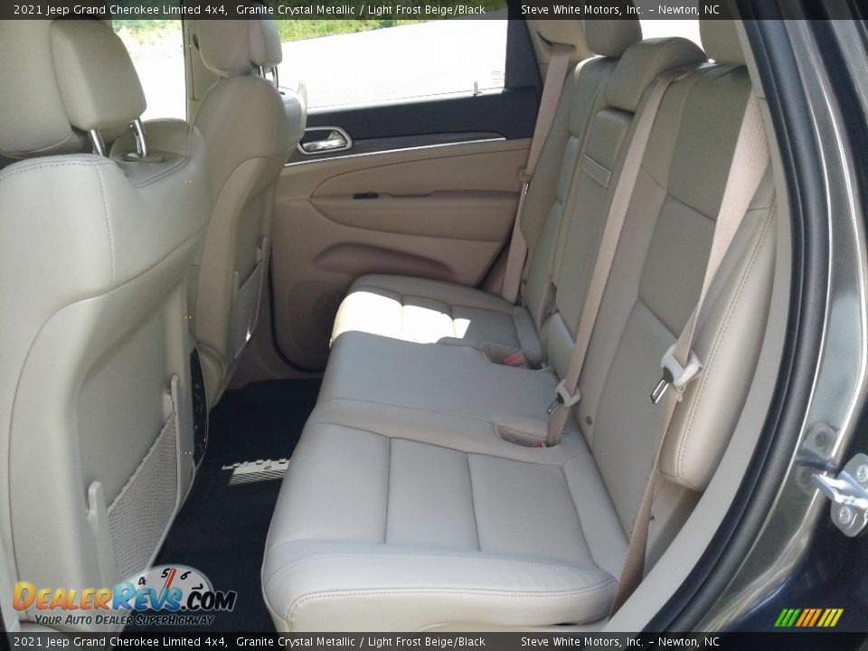 Rear Seat of 2021 Jeep Grand Cherokee Limited 4x4 Photo #13