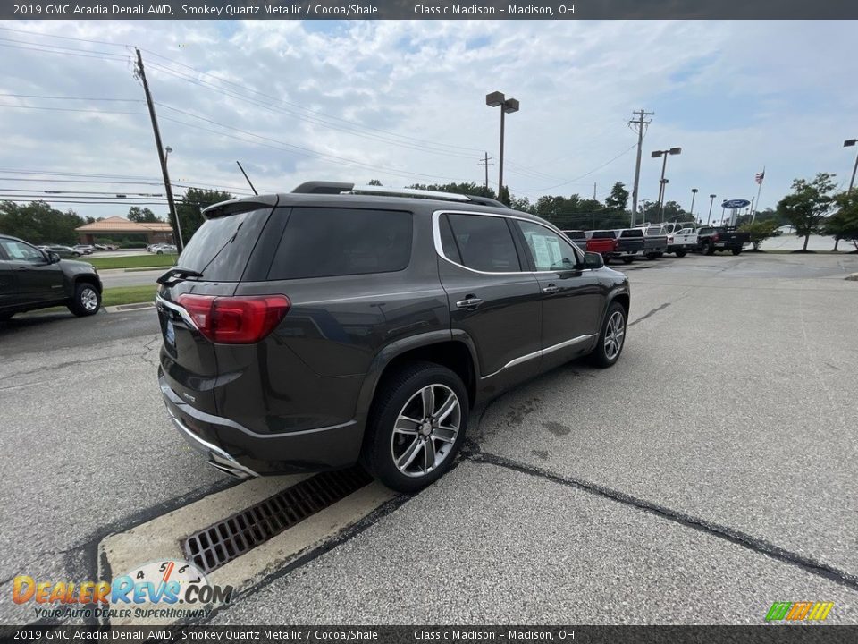 2019 GMC Acadia Denali AWD Smokey Quartz Metallic / Cocoa/Shale Photo #3