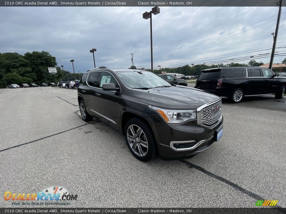2019 GMC Acadia Denali AWD Smokey Quartz Metallic / Cocoa/Shale Photo #4