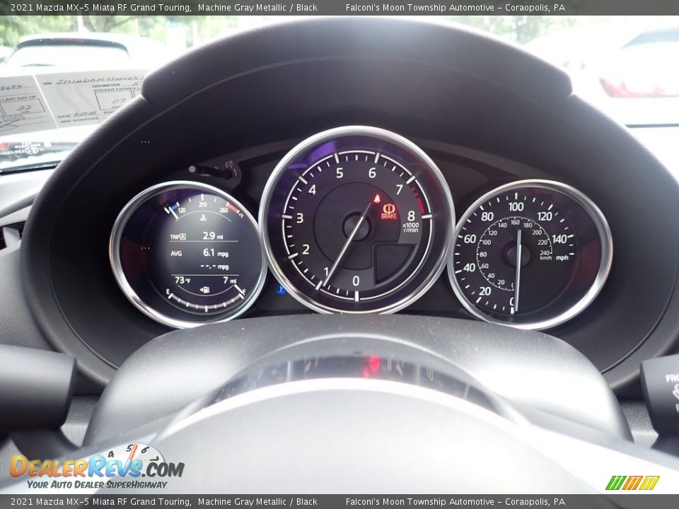 2021 Mazda MX-5 Miata RF Grand Touring Gauges Photo #14