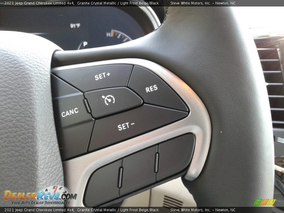 2021 Jeep Grand Cherokee Limited 4x4 Steering Wheel Photo #20