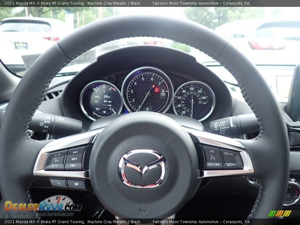 2021 Mazda MX-5 Miata RF Grand Touring Steering Wheel Photo #15