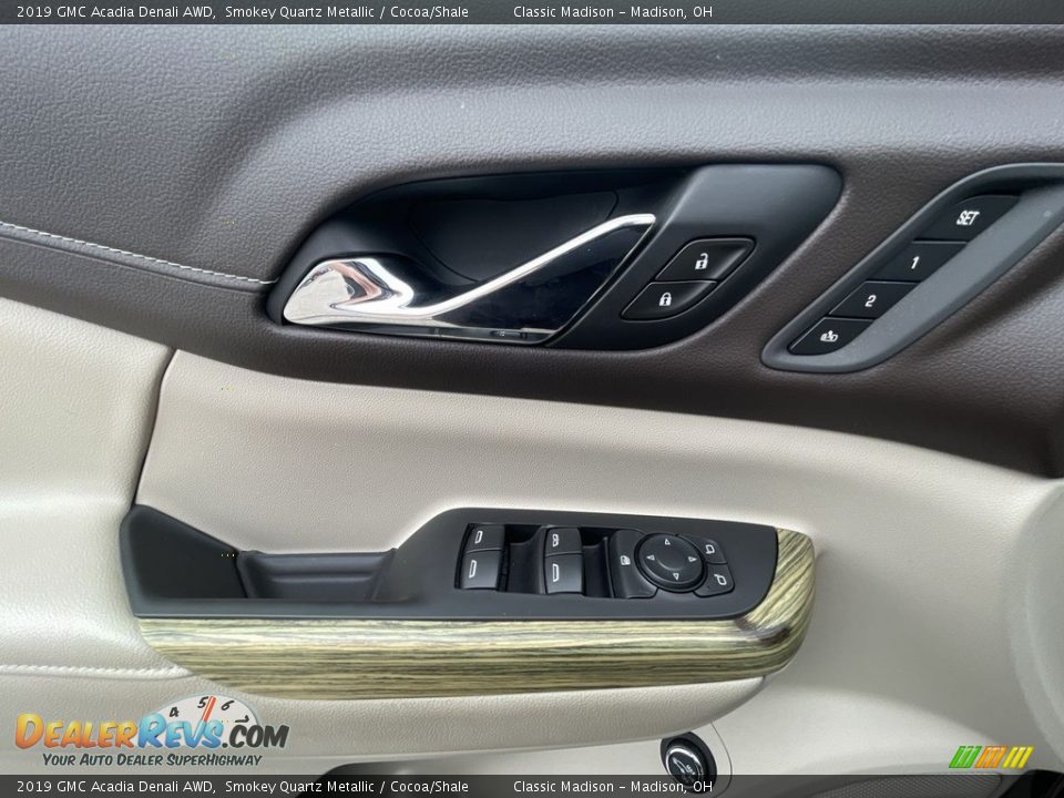 2019 GMC Acadia Denali AWD Smokey Quartz Metallic / Cocoa/Shale Photo #8