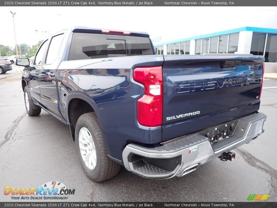 2020 Chevrolet Silverado 1500 LT Z71 Crew Cab 4x4 Northsky Blue Metallic / Jet Black Photo #4