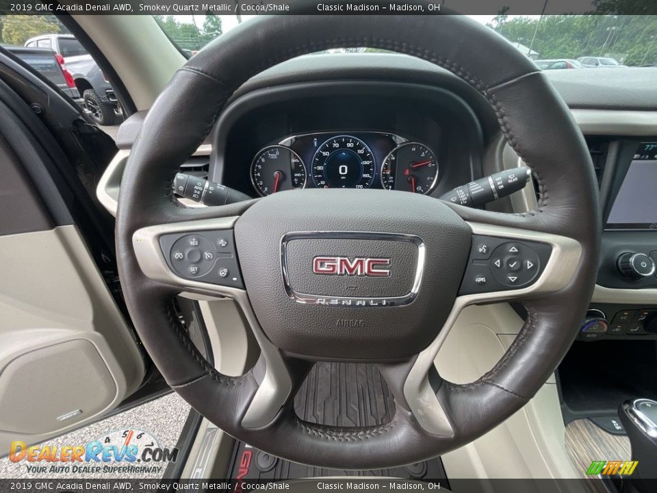 2019 GMC Acadia Denali AWD Smokey Quartz Metallic / Cocoa/Shale Photo #9