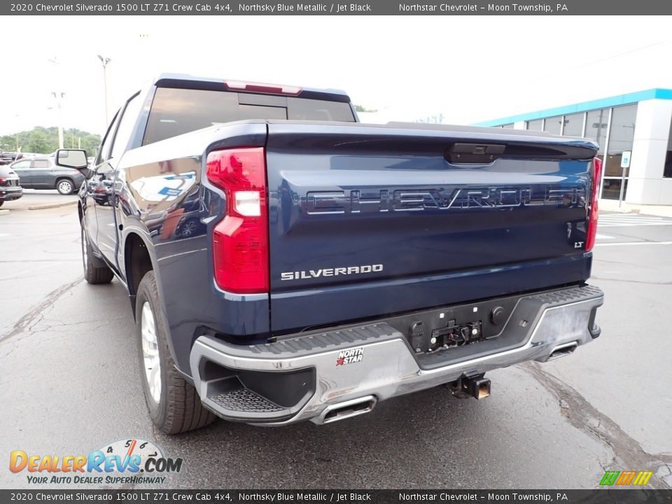 2020 Chevrolet Silverado 1500 LT Z71 Crew Cab 4x4 Northsky Blue Metallic / Jet Black Photo #5