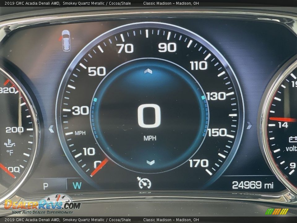 2019 GMC Acadia Denali AWD Smokey Quartz Metallic / Cocoa/Shale Photo #10