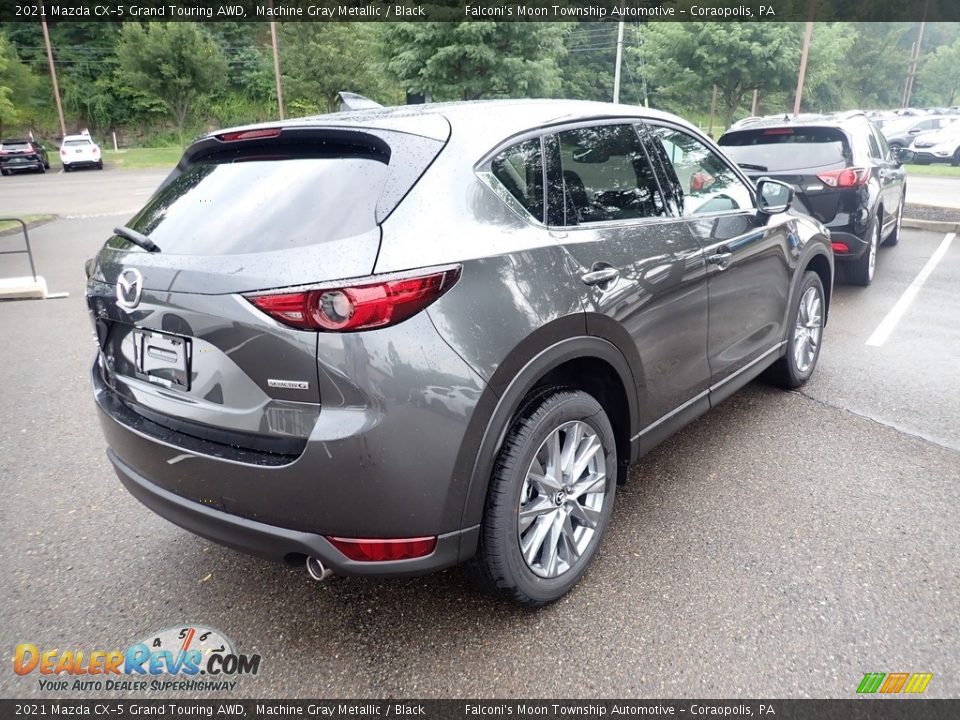 2021 Mazda CX-5 Grand Touring AWD Machine Gray Metallic / Black Photo #2