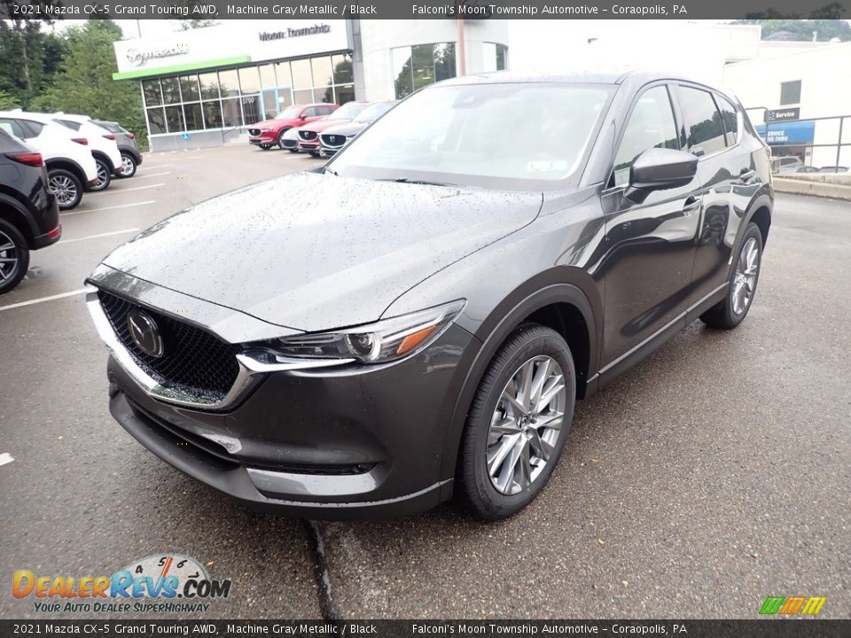 2021 Mazda CX-5 Grand Touring AWD Machine Gray Metallic / Black Photo #5