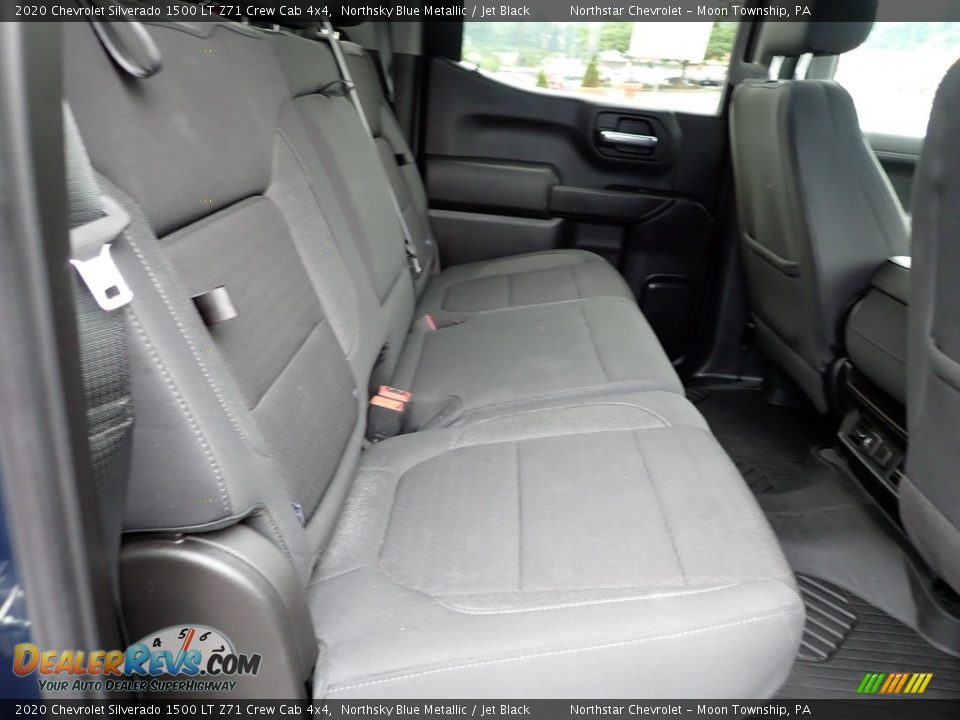 2020 Chevrolet Silverado 1500 LT Z71 Crew Cab 4x4 Northsky Blue Metallic / Jet Black Photo #17