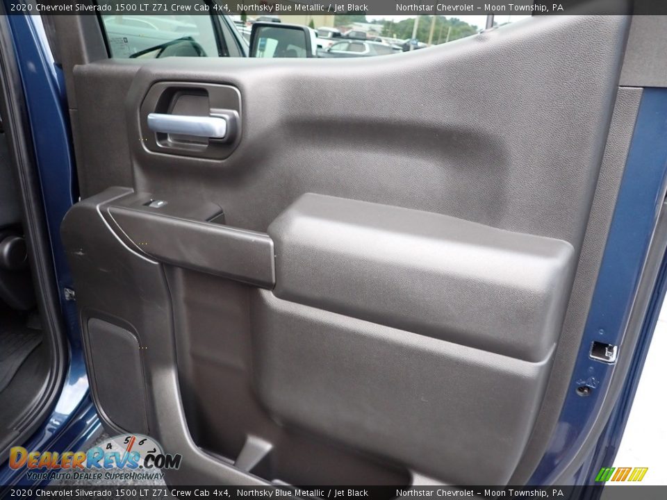 2020 Chevrolet Silverado 1500 LT Z71 Crew Cab 4x4 Northsky Blue Metallic / Jet Black Photo #18