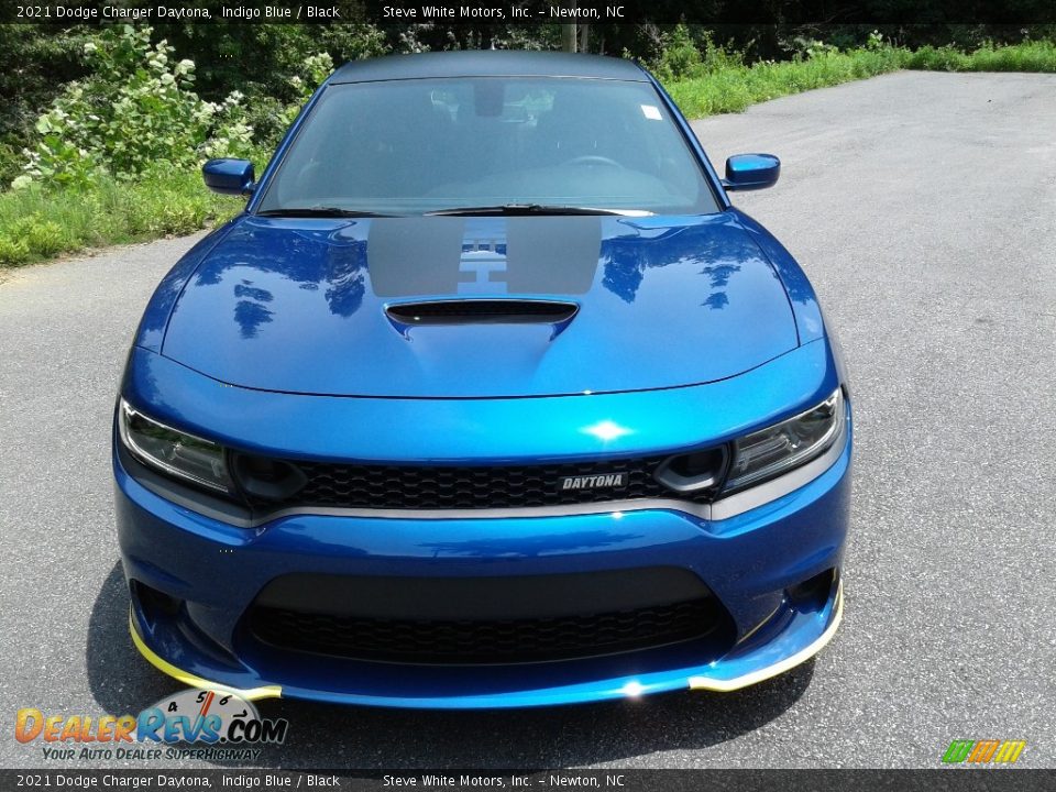 2021 Dodge Charger Daytona Indigo Blue / Black Photo #3