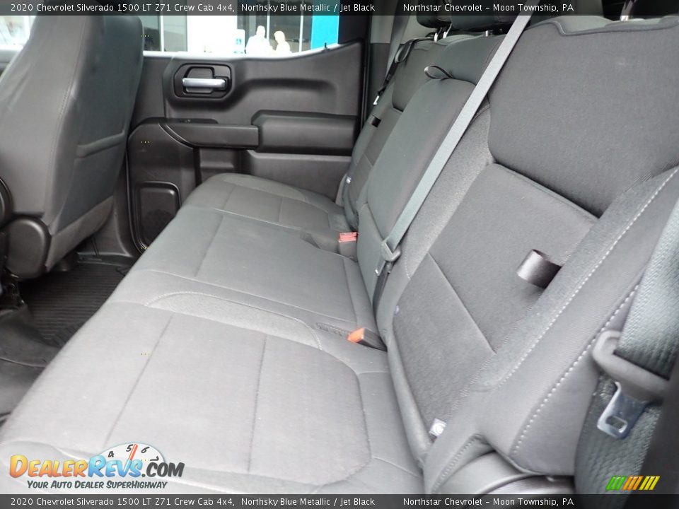 2020 Chevrolet Silverado 1500 LT Z71 Crew Cab 4x4 Northsky Blue Metallic / Jet Black Photo #21