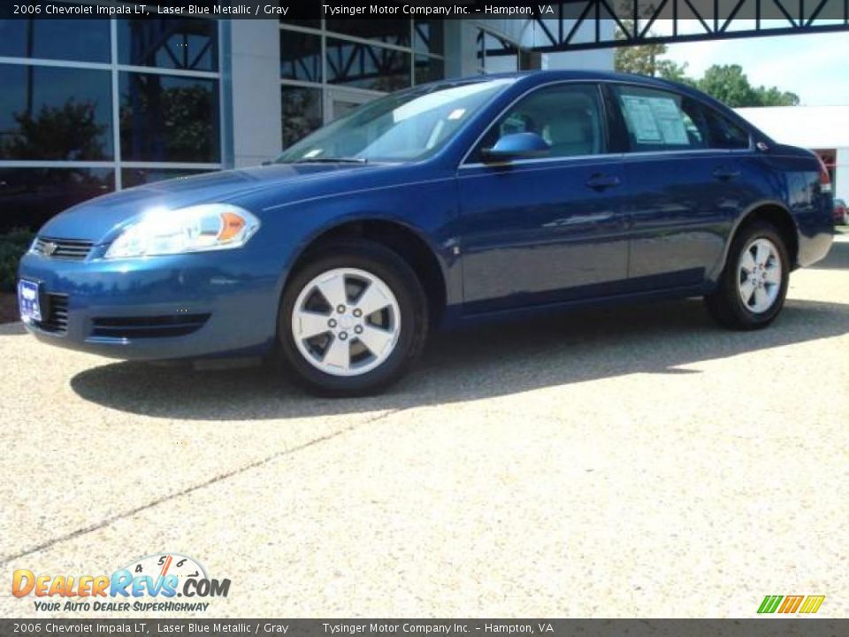 2006 Chevrolet Impala LT Laser Blue Metallic / Gray Photo #2