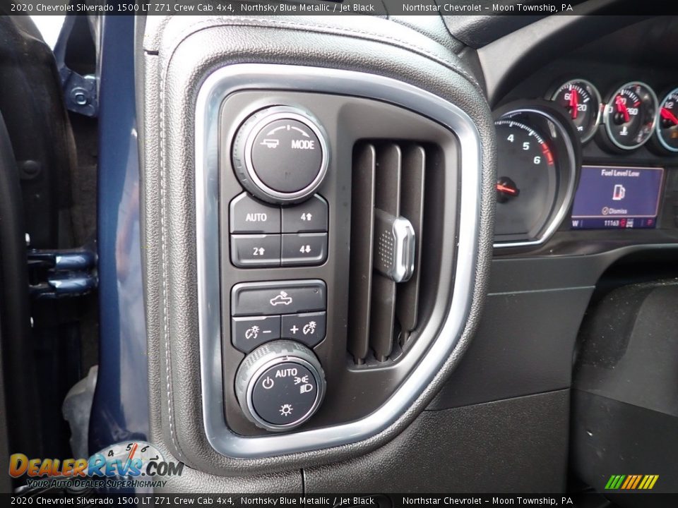 2020 Chevrolet Silverado 1500 LT Z71 Crew Cab 4x4 Northsky Blue Metallic / Jet Black Photo #26