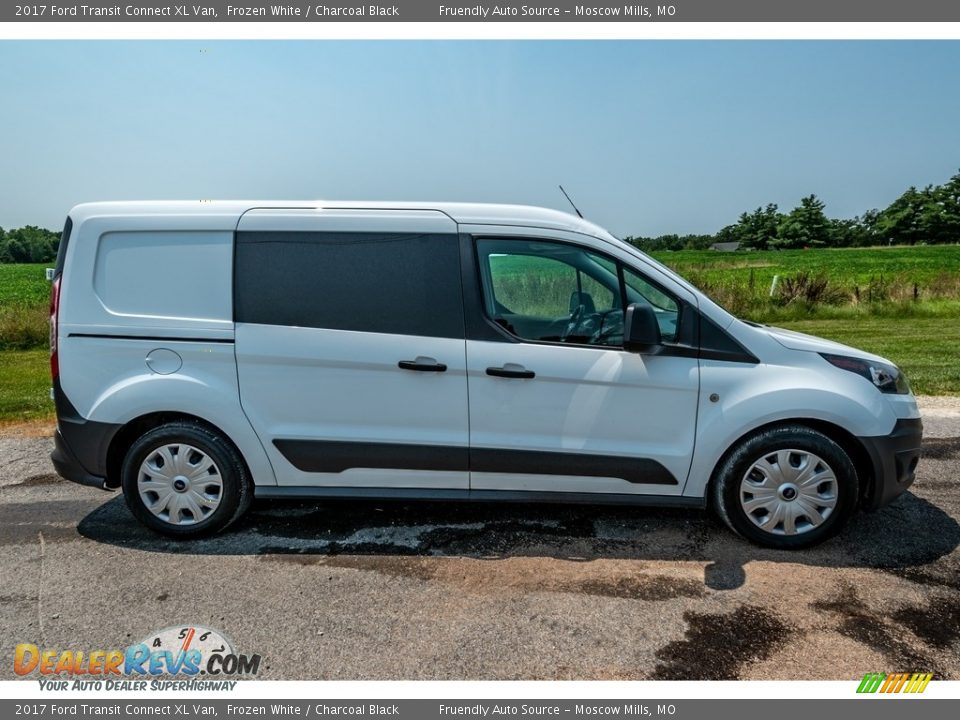 2017 Ford Transit Connect XL Van Frozen White / Charcoal Black Photo #3