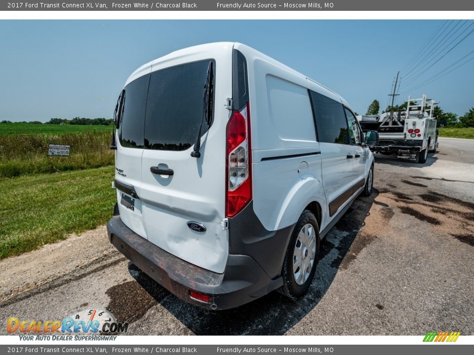 2017 Ford Transit Connect XL Van Frozen White / Charcoal Black Photo #4