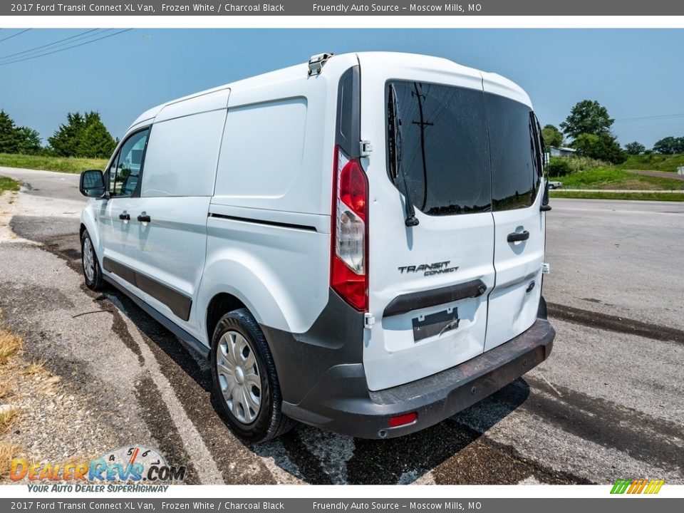 2017 Ford Transit Connect XL Van Frozen White / Charcoal Black Photo #6